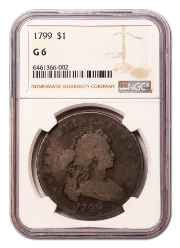 1799 $1 NGC G6
