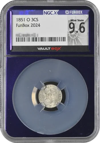 1851-O 3CS NGCX 9.6 FunBox 2 Purple Core