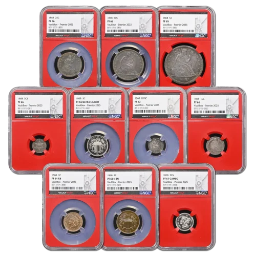 1868 Proof Set