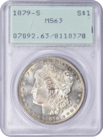 1879-S $1 PCGS MS63
