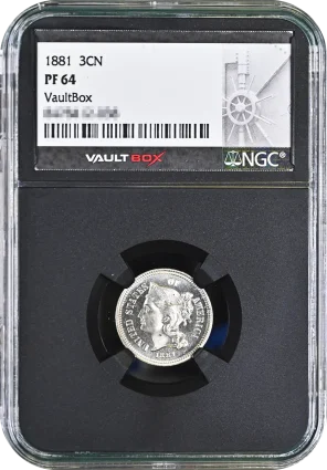 1881 3CN NGC PF64 VaultBox