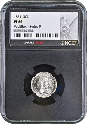 1881 3CN NGC PF66 VaultBox Series 9