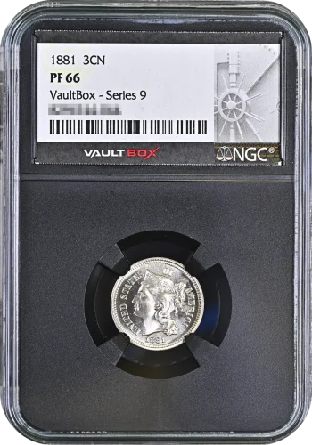 1881 3CN NGC PF66 VaultBox Series 9