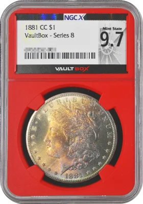 1881-CC $1 NGCX 9.7 VaultBox Series 8