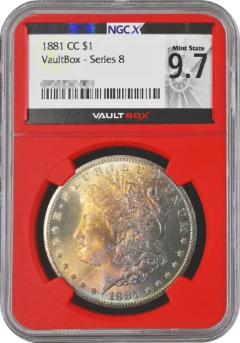 1881-CC $1 NGCX 9.7 VaultBox Series 8