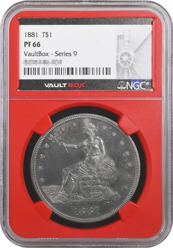 1881 T$1 NGC PF66 VaultBox Series 9