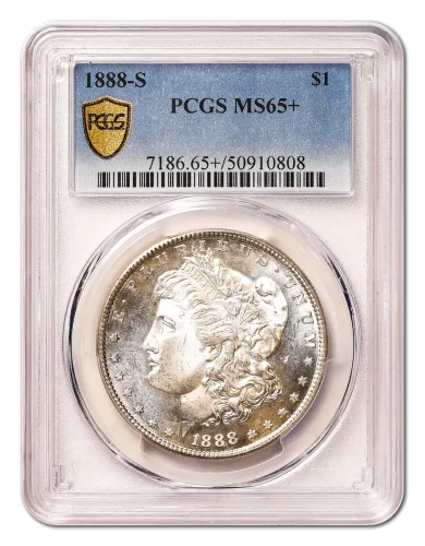 1888-S $1 PCGS MS65