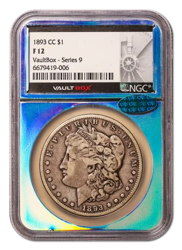 1893-CC $1 NGC F15 CAC