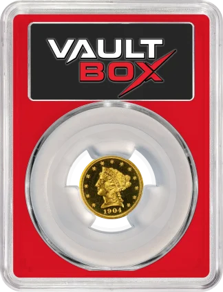 1904 $2.50 PCGS PR67 CAM VaultBox Prime 2025 obv