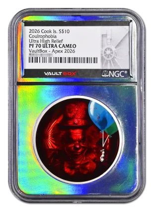 2026 Cook Islands Clown Coin NGC PF70 VaultBox APEX 2026