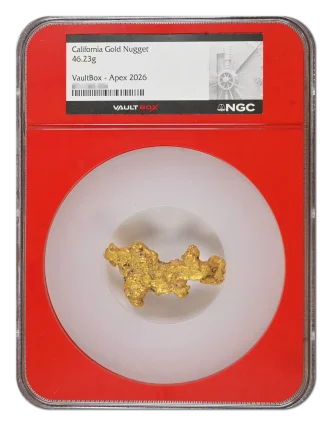 California 46.23g Gold Nugget NGC VaultBox APEX 2026