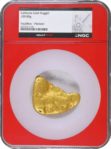 California Gold Nugget 109.89g NGC Remix 2026-1.0